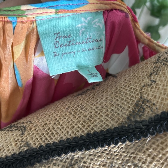 True Destinations Vibrant Floral Dress - Picture 2 of 4